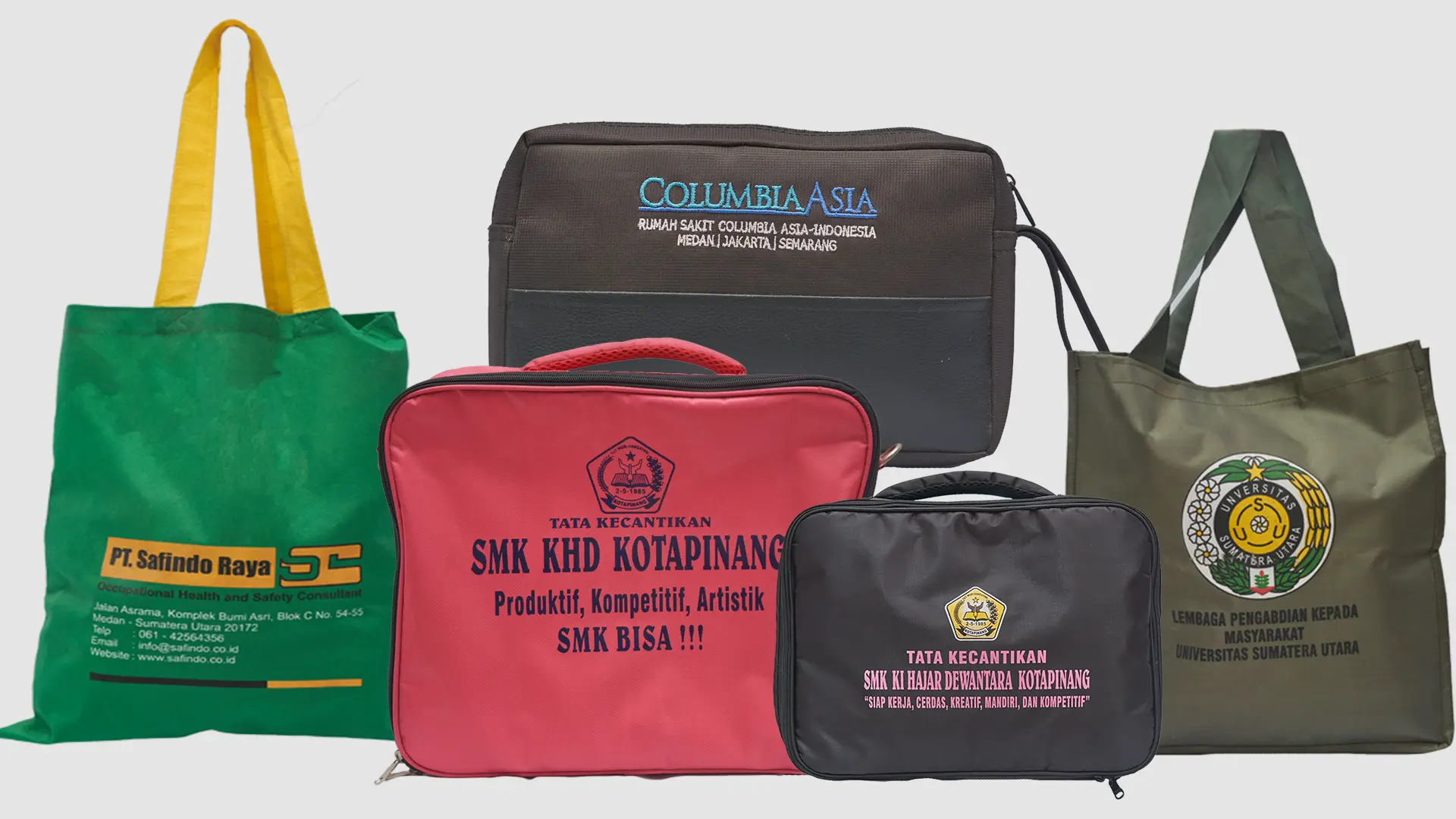Produksi Tas & Kantong dari ZULFI Merchandise